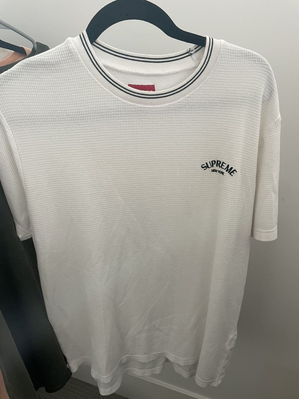 Supreme waffle tee hotsell