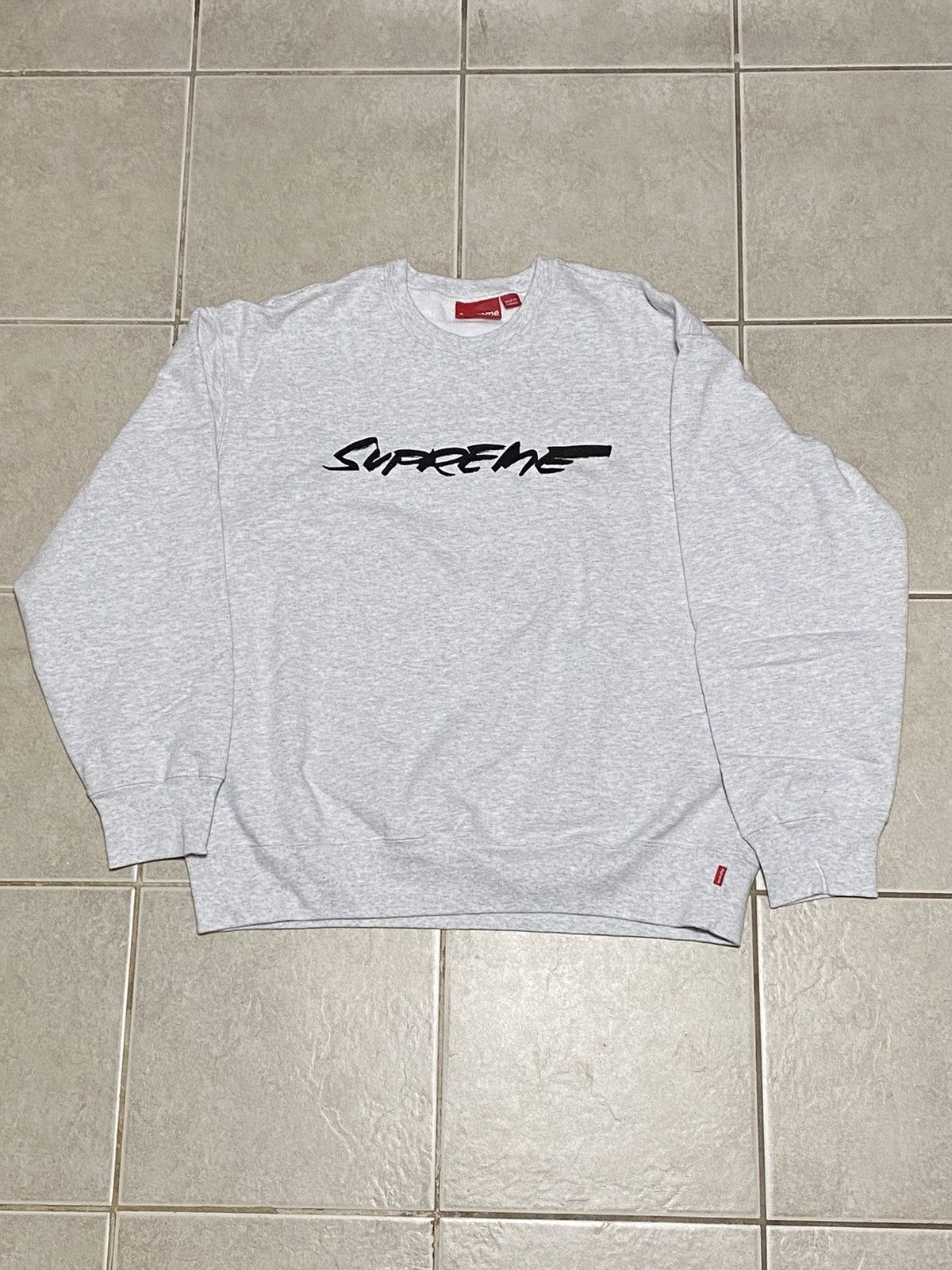 Supreme FUTURA LOGO CREWNECK FW 20 Grailed