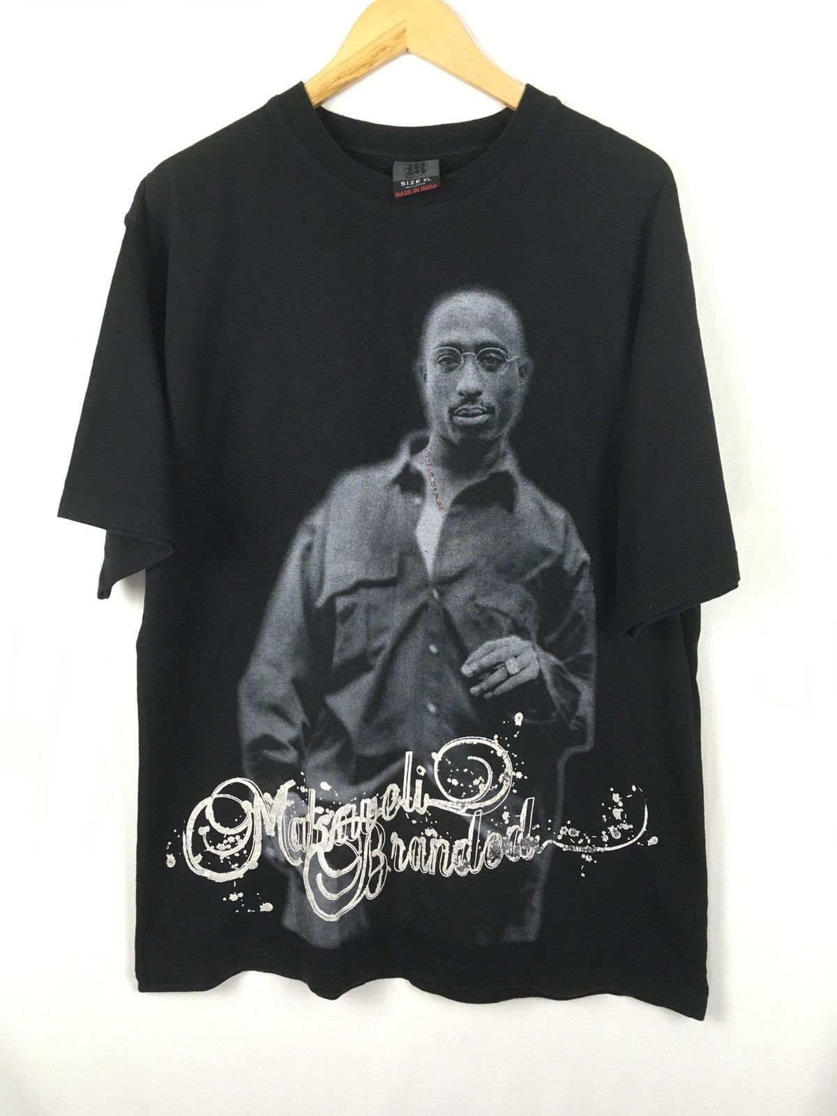 Makaveli × Rap Tees × Vintage Vintage 2Pac Rap Tee Makaveli Branded T-Shirt Size US XL / EU 56 / 4 - 1 Thumbnail