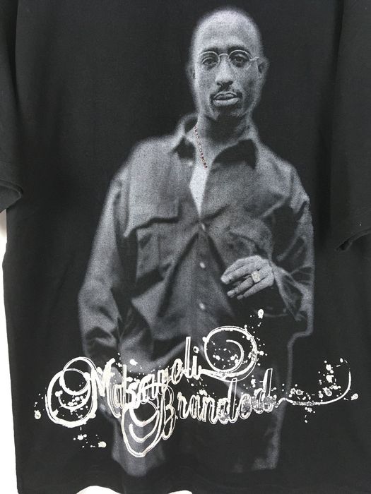 Vintage Vintage 2Pac Rap Tee Makaveli Branded T-Shirt | Grailed