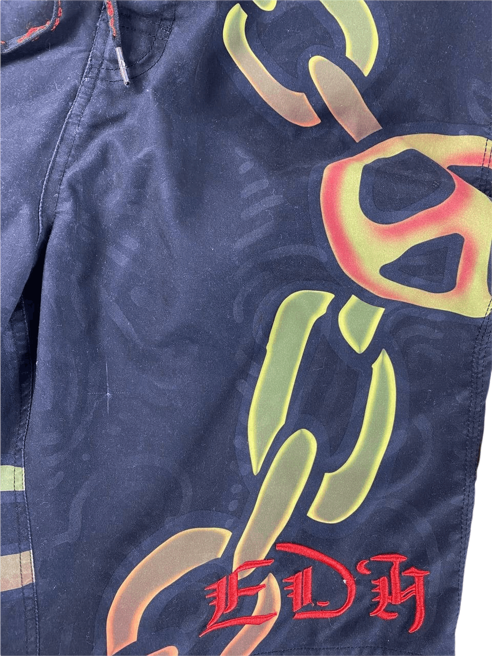 Christian Audigier Ed Hardy Shorts Drip Pitbull Size US 34 / EU 50 - 8 Thumbnail
