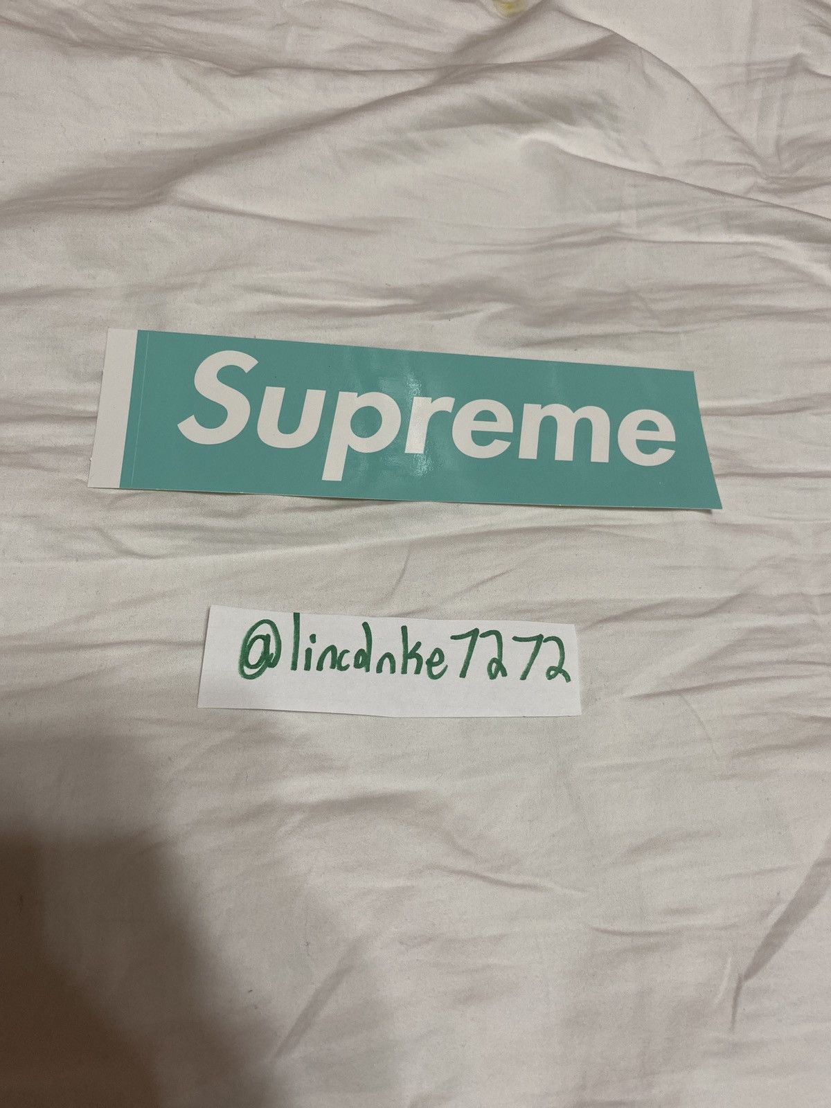 Supreme Tiffany Box Logo | Grailed