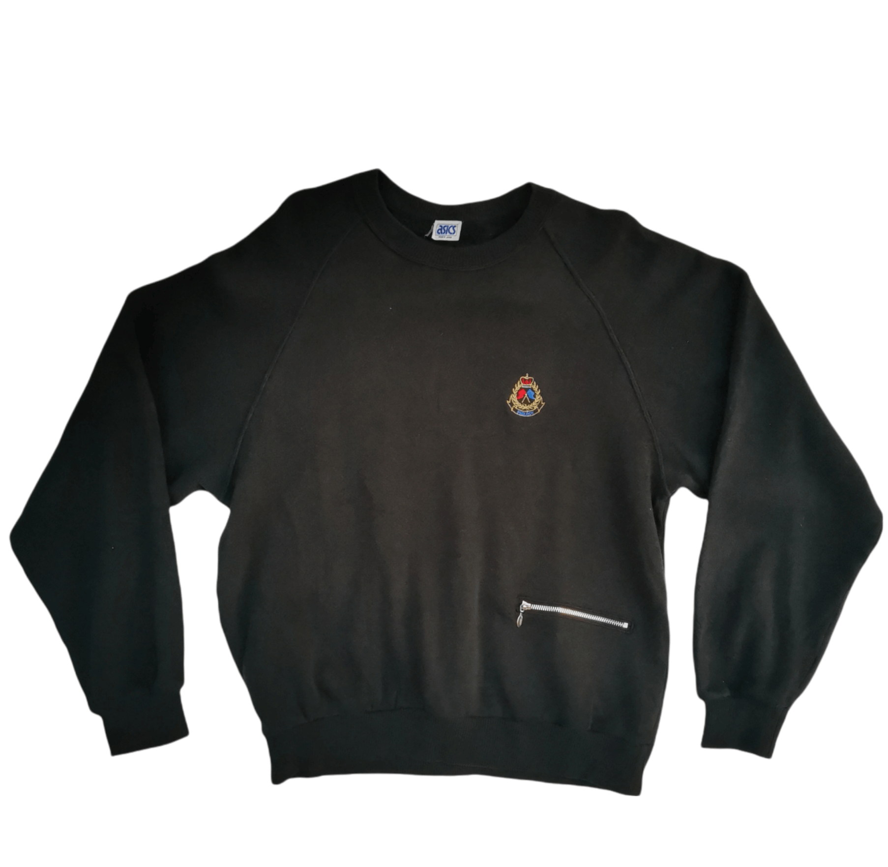 Asics × Japanese Brand Asics Embroidered Small Logo Sweatshirt Size US M / EU 48-50 / 2 - 1 Thumbnail
