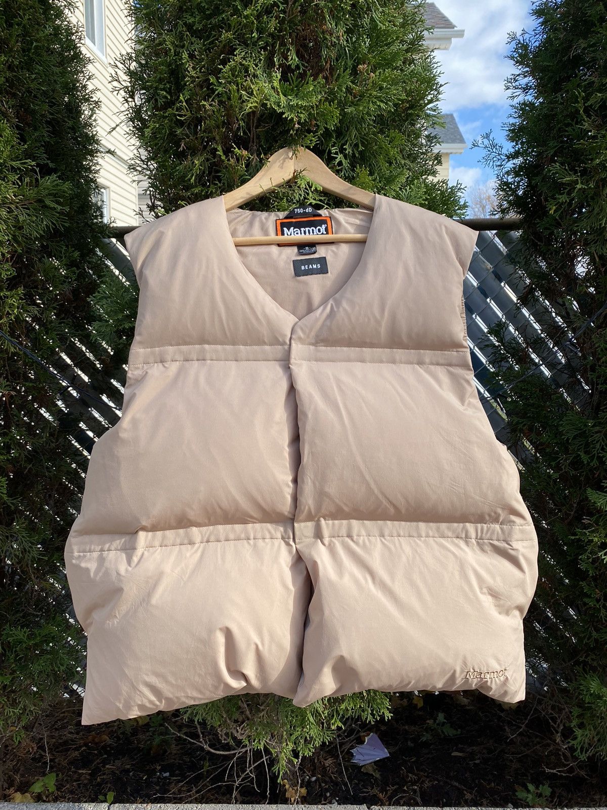 Beams Plus Marmot x Beams Golf Japan Exclusive Puffer Vest | Grailed