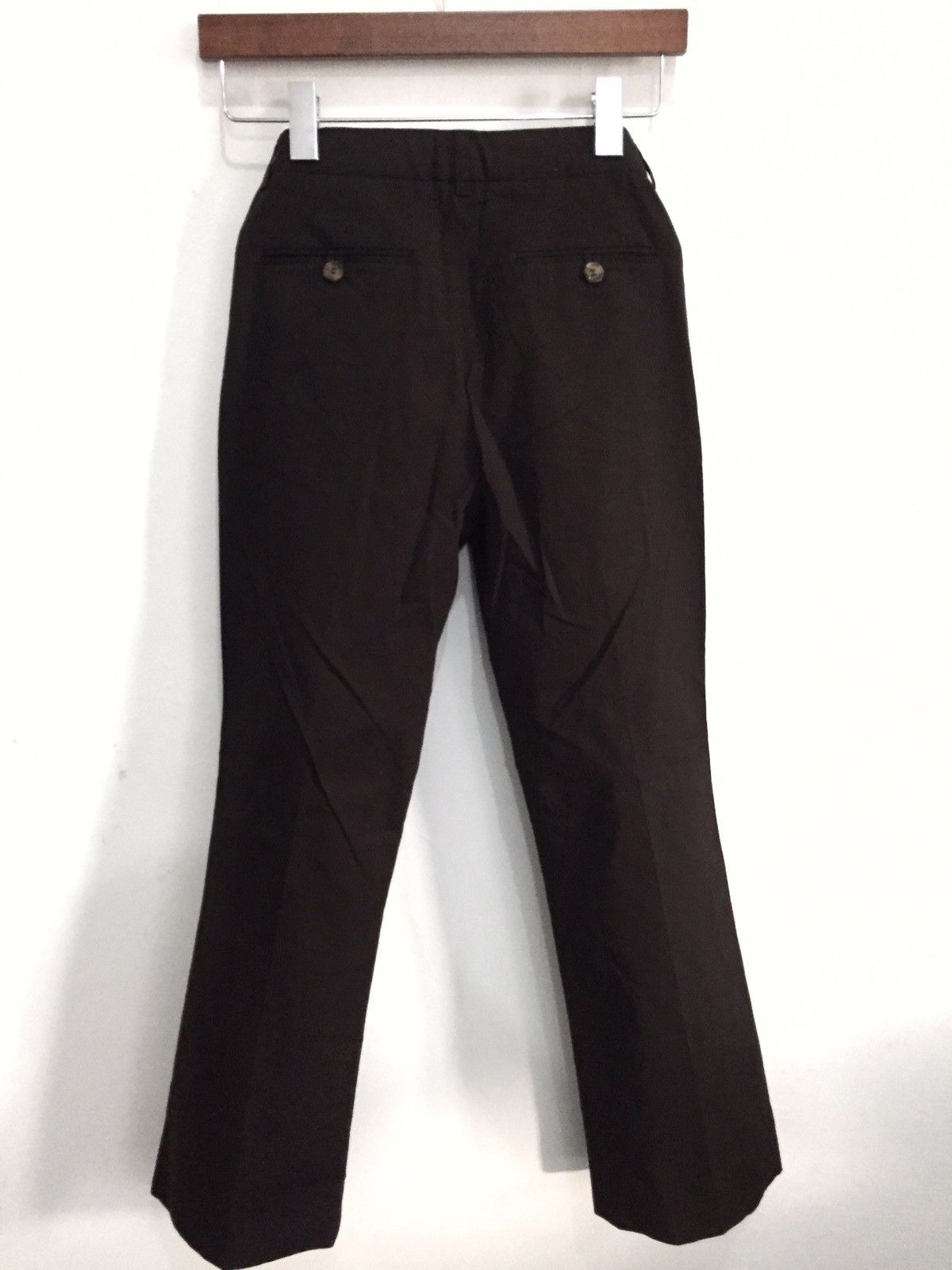 Theory Theroy 🇯🇵 Low Rise Boot Cut Flare Trousers Pants Size US 29 - 2 Thumbnail