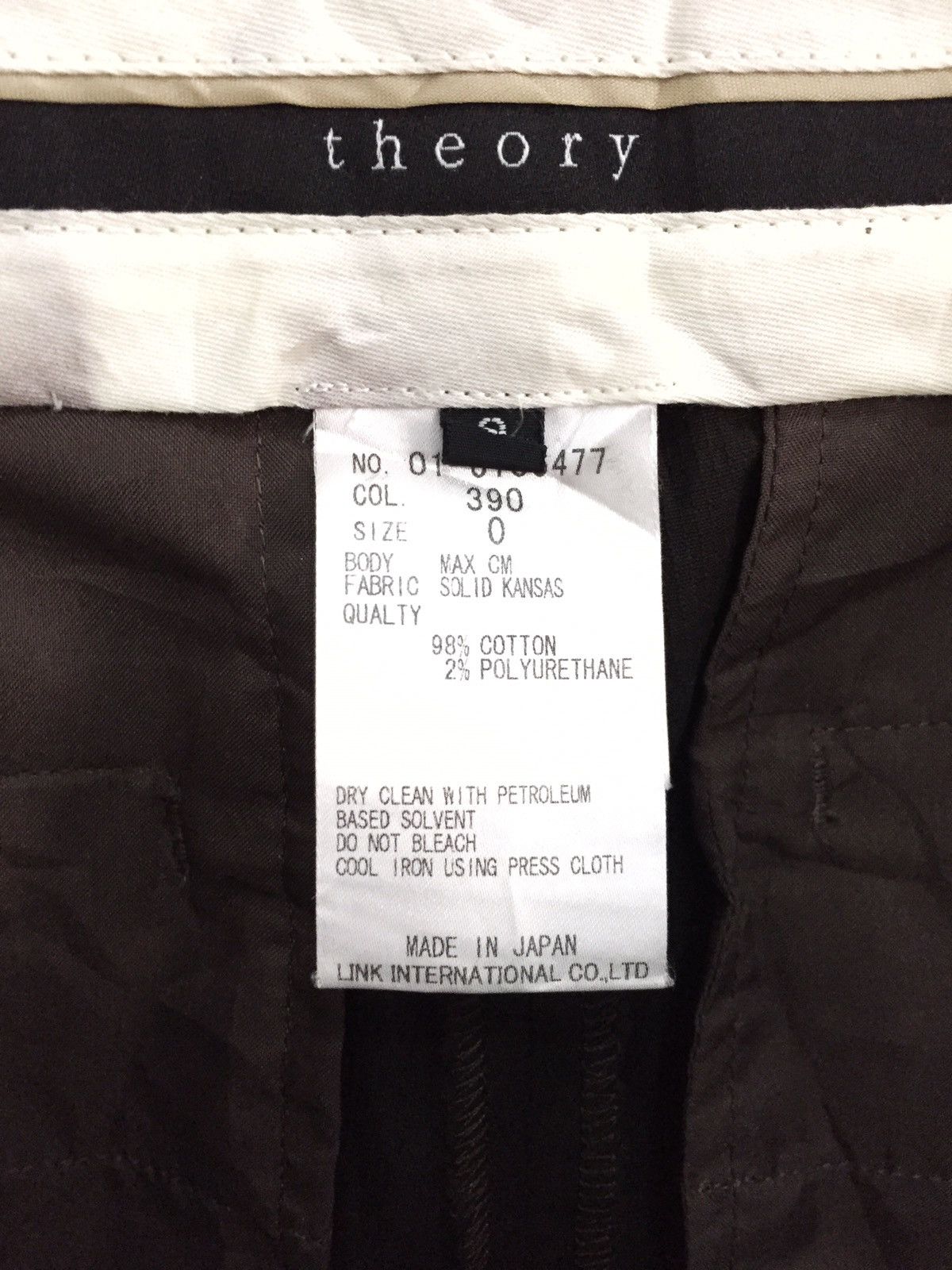 Theory Theroy 🇯🇵 Low Rise Boot Cut Flare Trousers Pants Size US 29 - 5 Thumbnail