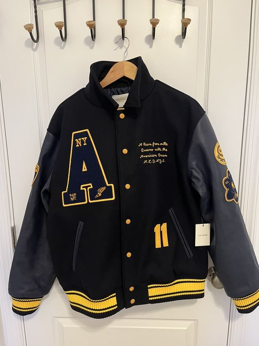 Aime Leon Dore Aime Leon Dore Chess Club Varsity Jacket Navy XXL