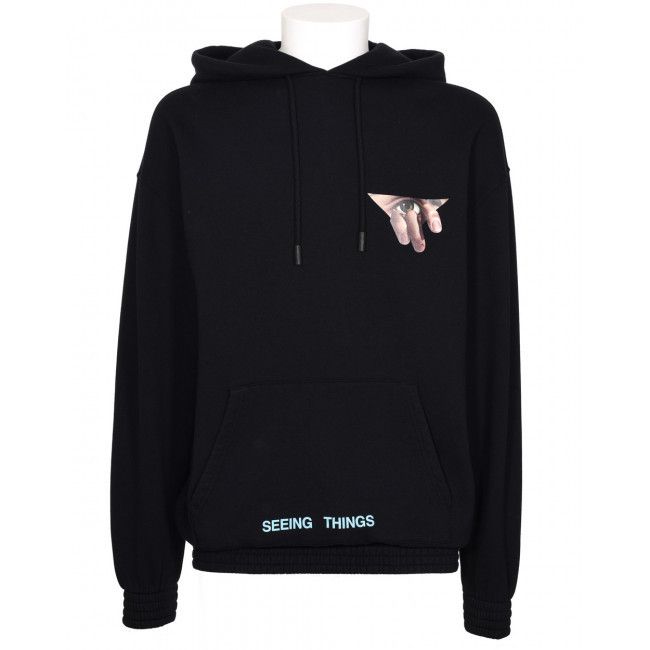 Off white eye hoodie on sale