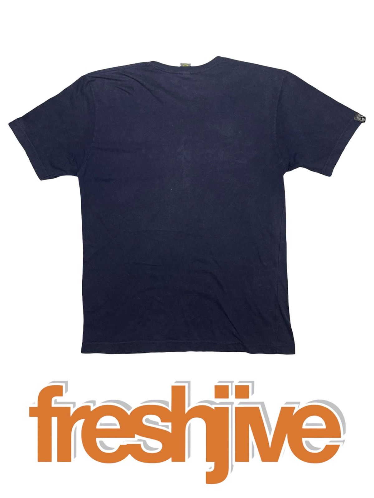 Freshjive × Vintage Vintage Freshjive y2k 90s shirt navy blue fairly sun faded Size US M / EU 48-50 / 2 - 3 Thumbnail