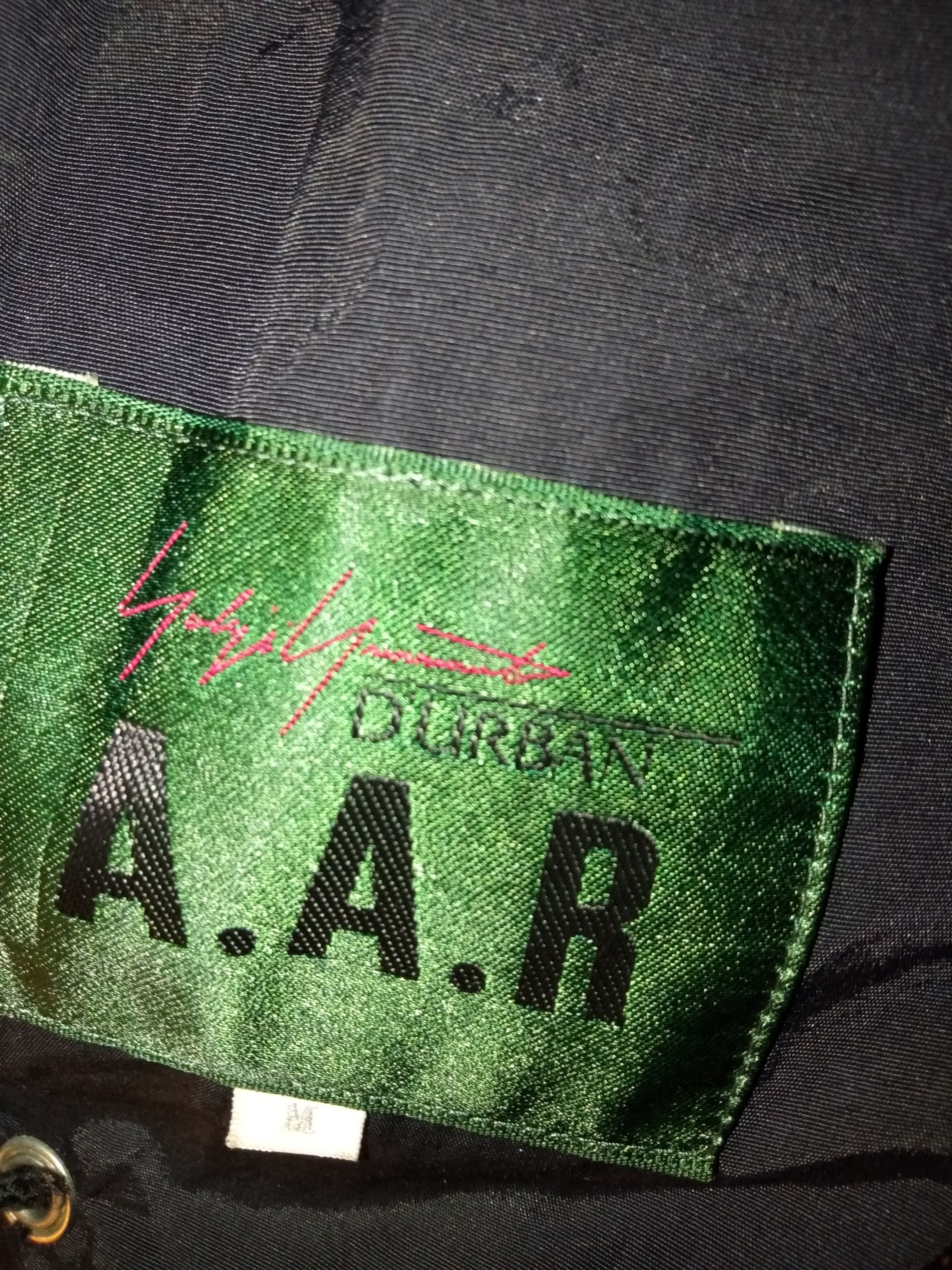 Designer × Japanese Brand × Yohji Yamamoto Yohji Yamamoto A.A.R Durban Black Parkas Size US M / EU 48-50 / 2 - 6 Thumbnail