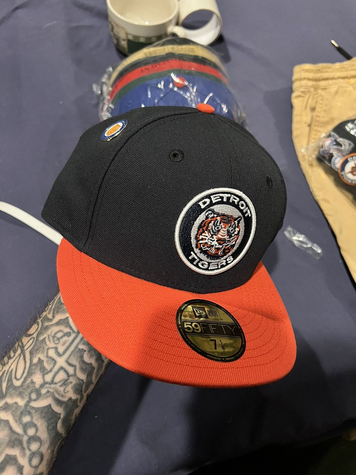New Era Detroit tigers 7 1/8 topperzone exclusive Grailed