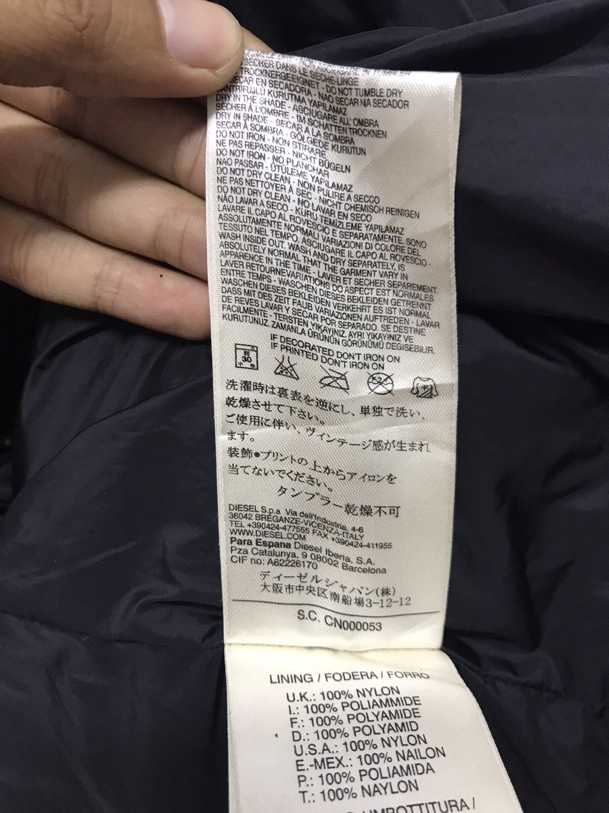 Diesel Diesel long puffer Size US S / EU 44-46 / 1 - 8 Thumbnail