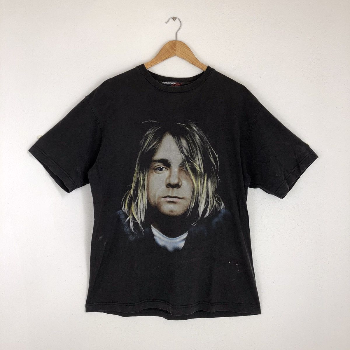 Kurt Cobain × Nirvana × Vintage Nirvana KURT COBAIN Bootleg Kurt Cobain × Nirvana × Vintage Nirvana KURT COBAIN Bootleg