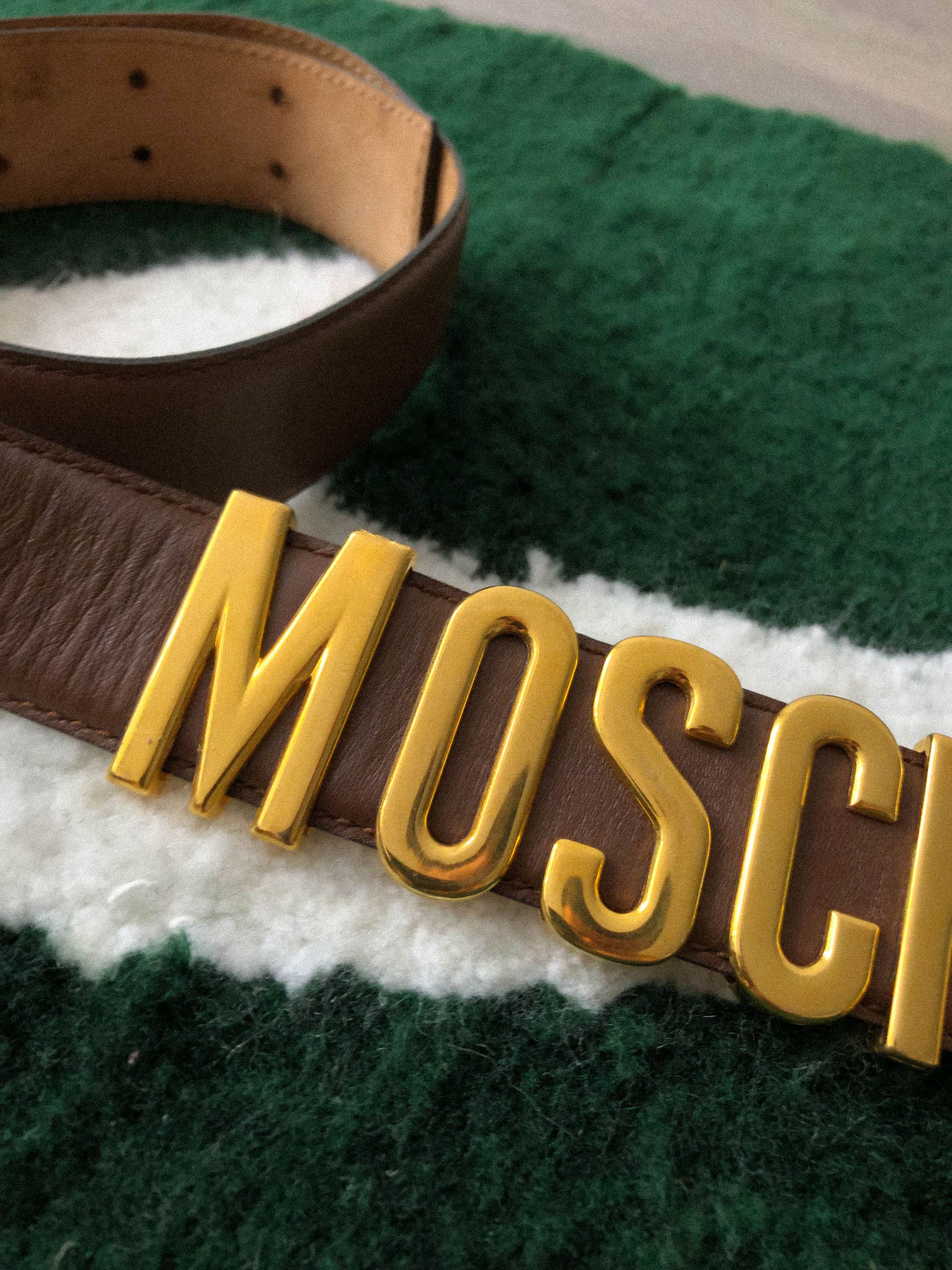 Moschino RARE Iconic Vintage Moschino Belt True Grail Size ONE SIZE - 2 Preview