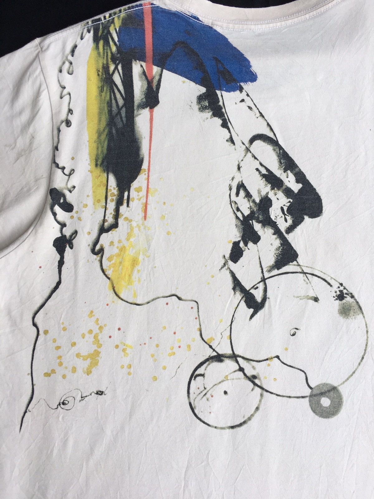 Futura Rare Vintage Abstract Expressionist Futura Uniqlo Tee Size US M / EU 48-50 / 2 - 14 Thumbnail