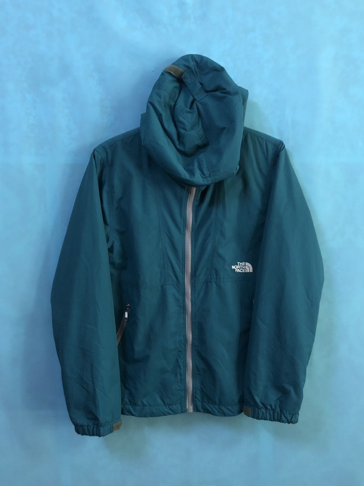 The North Face winter wear turquoise zip #A3 Size US M / EU 48-50 / 2 - 2 Thumbnail