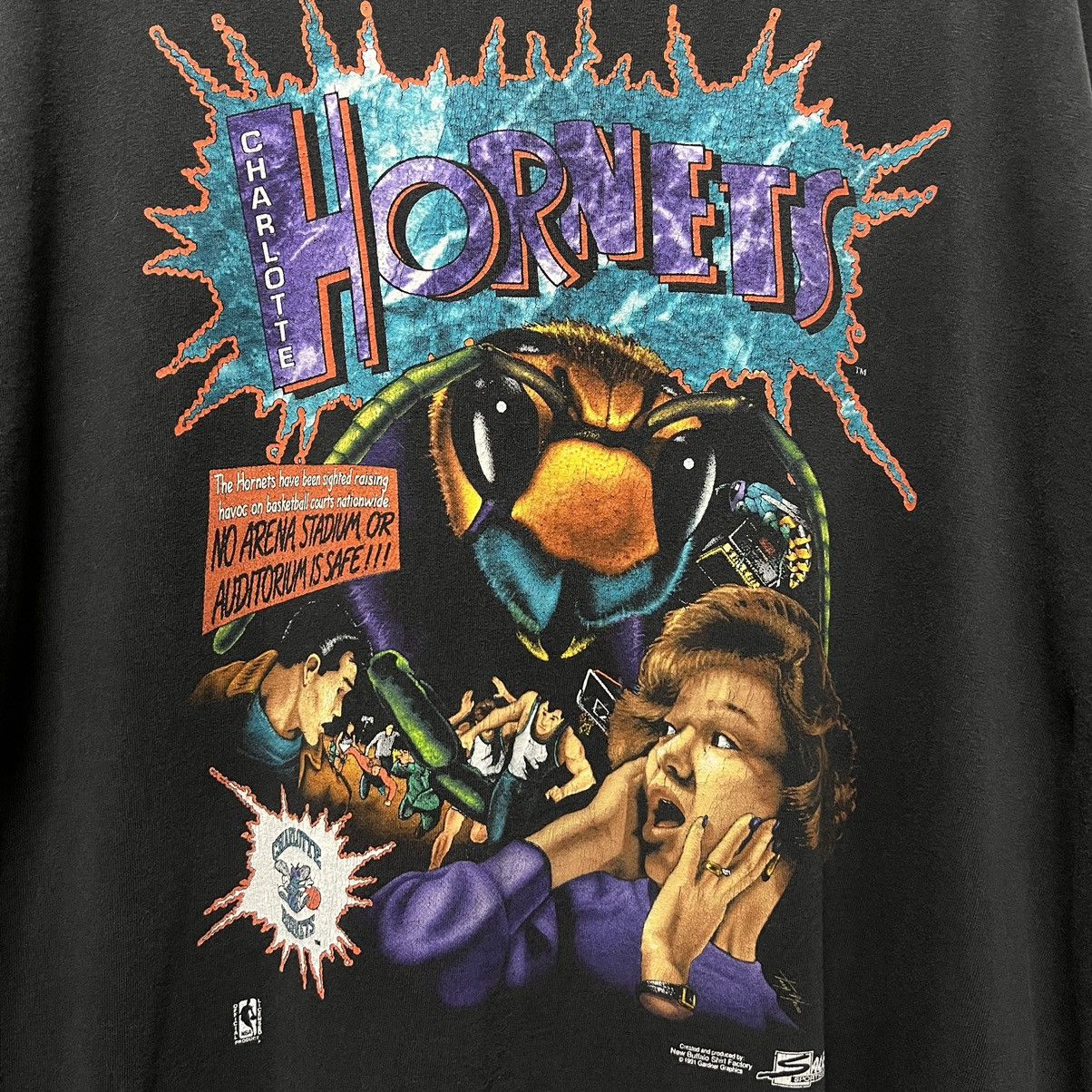 Vintage Vintage NBA Charlotte Hornets Ripoff Movie Poster | Grailed