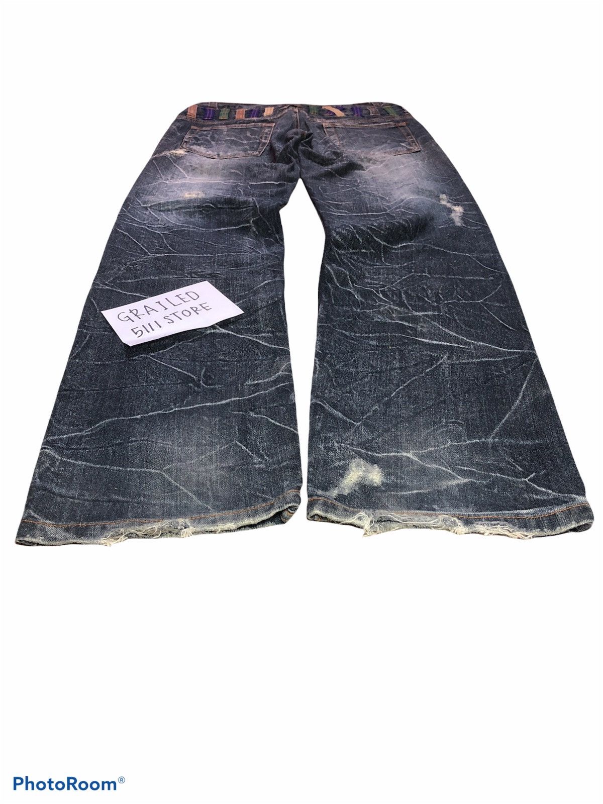 Hypebeast JAPANESSE NYLAUS DOUBLE WAIST JEANS Size US 31 - 4 Thumbnail