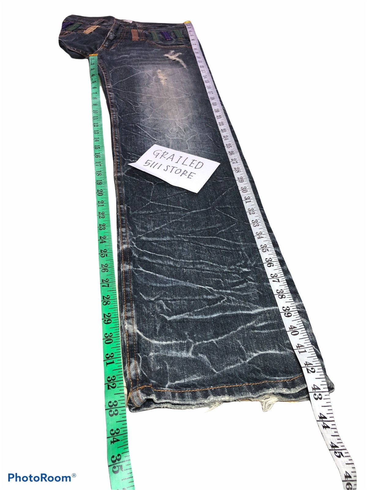 Hypebeast JAPANESSE NYLAUS DOUBLE WAIST JEANS Size US 31 - 7 Thumbnail