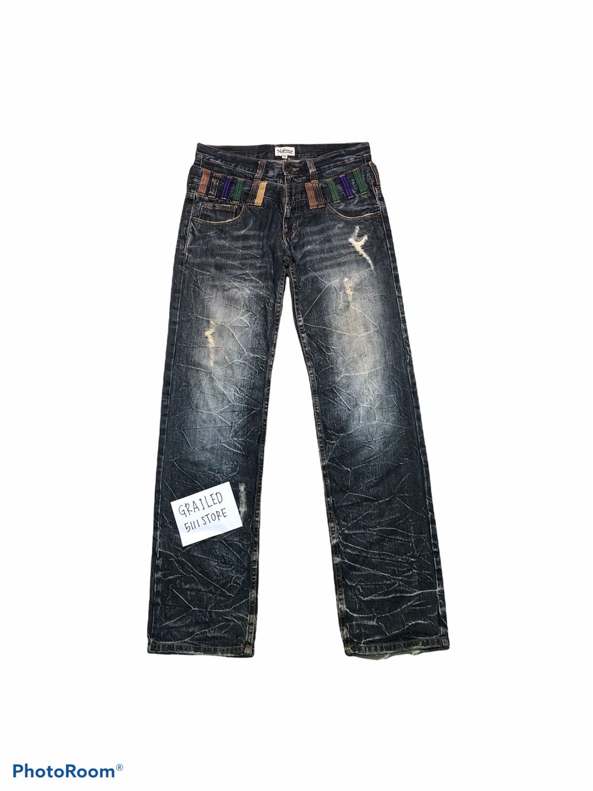 JAPANESSE NYLAUS DOUBLE WAIST JEANS