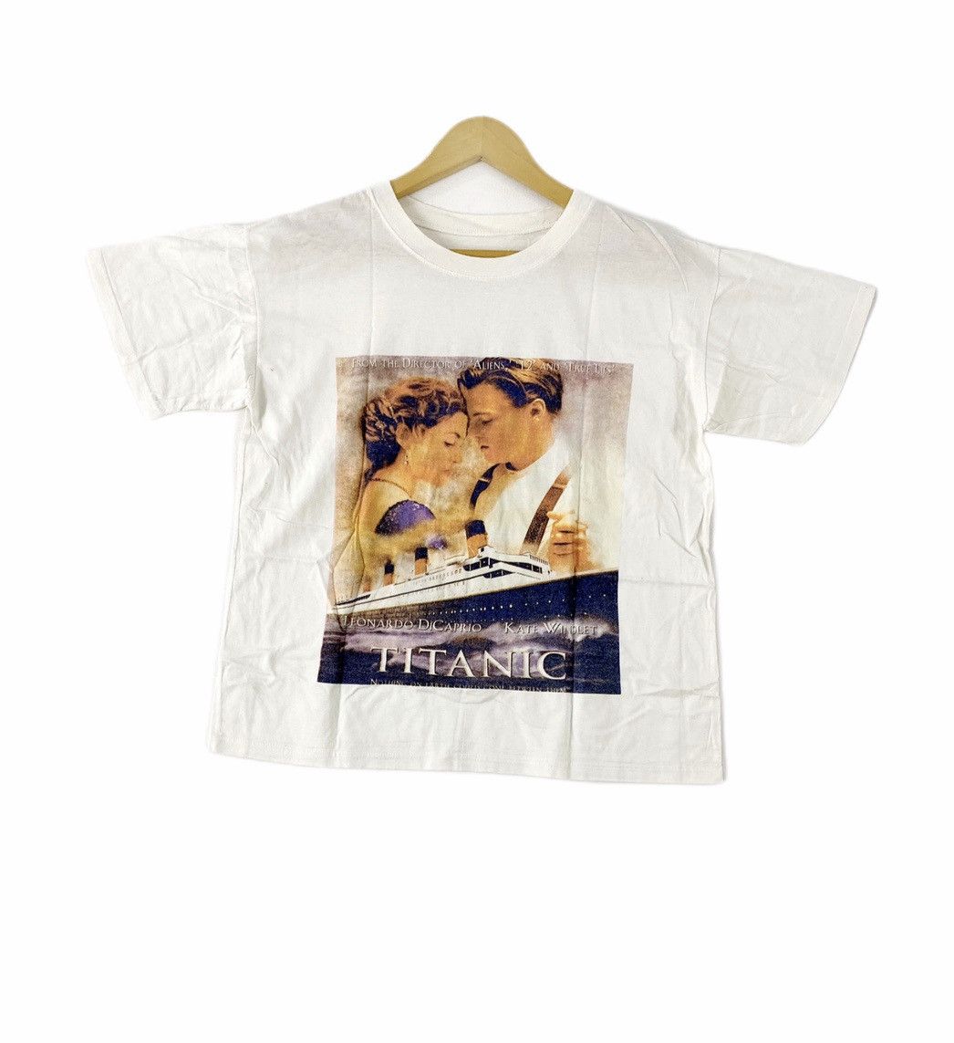 Rap Tees vintage 90s 1997 titanic romance movie film rap t-shirts Size US S / EU 44-46 / 1 - 2 Thumbnail