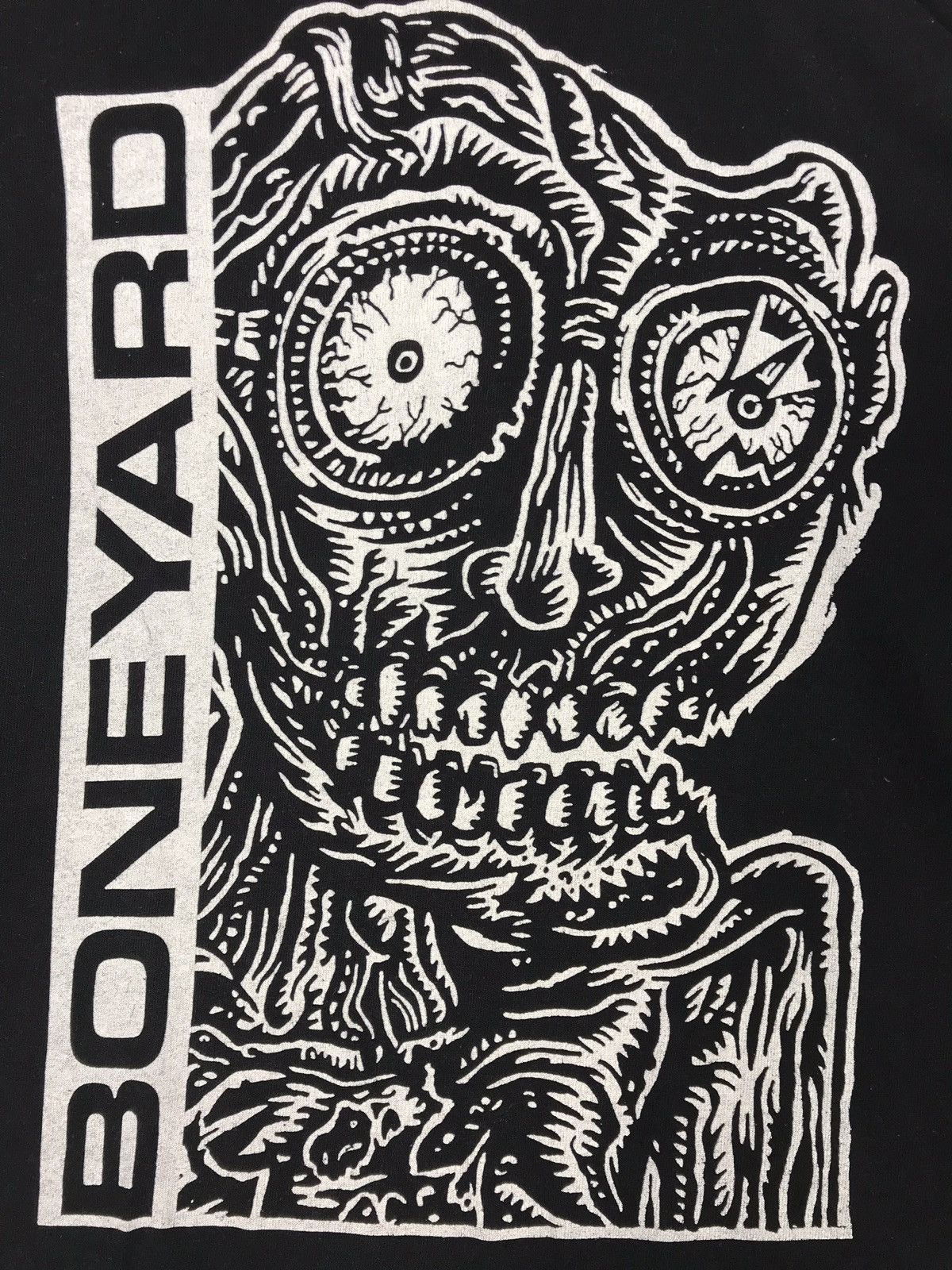 Band Tees vintage 90s boneyard heavy metal band skull promo t-shirts Size US L / EU 52-54 / 3 - 3 Thumbnail