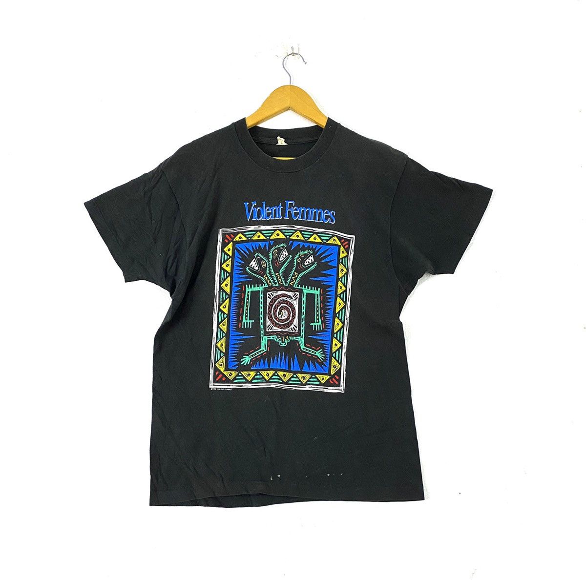 Band Tees vintage 1990 violet femmes artwork rare nice design t-shirts Size US XL / EU 56 / 4 - 1 Thumbnail