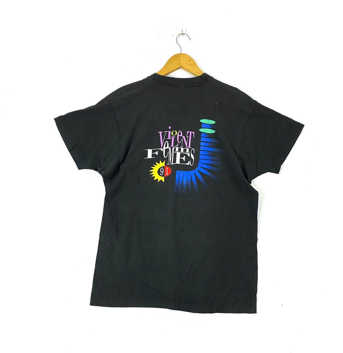Band Tees vintage 1990 violet femmes artwork rare nice design t-shirts Size US XL / EU 56 / 4 - 2 Thumbnail
