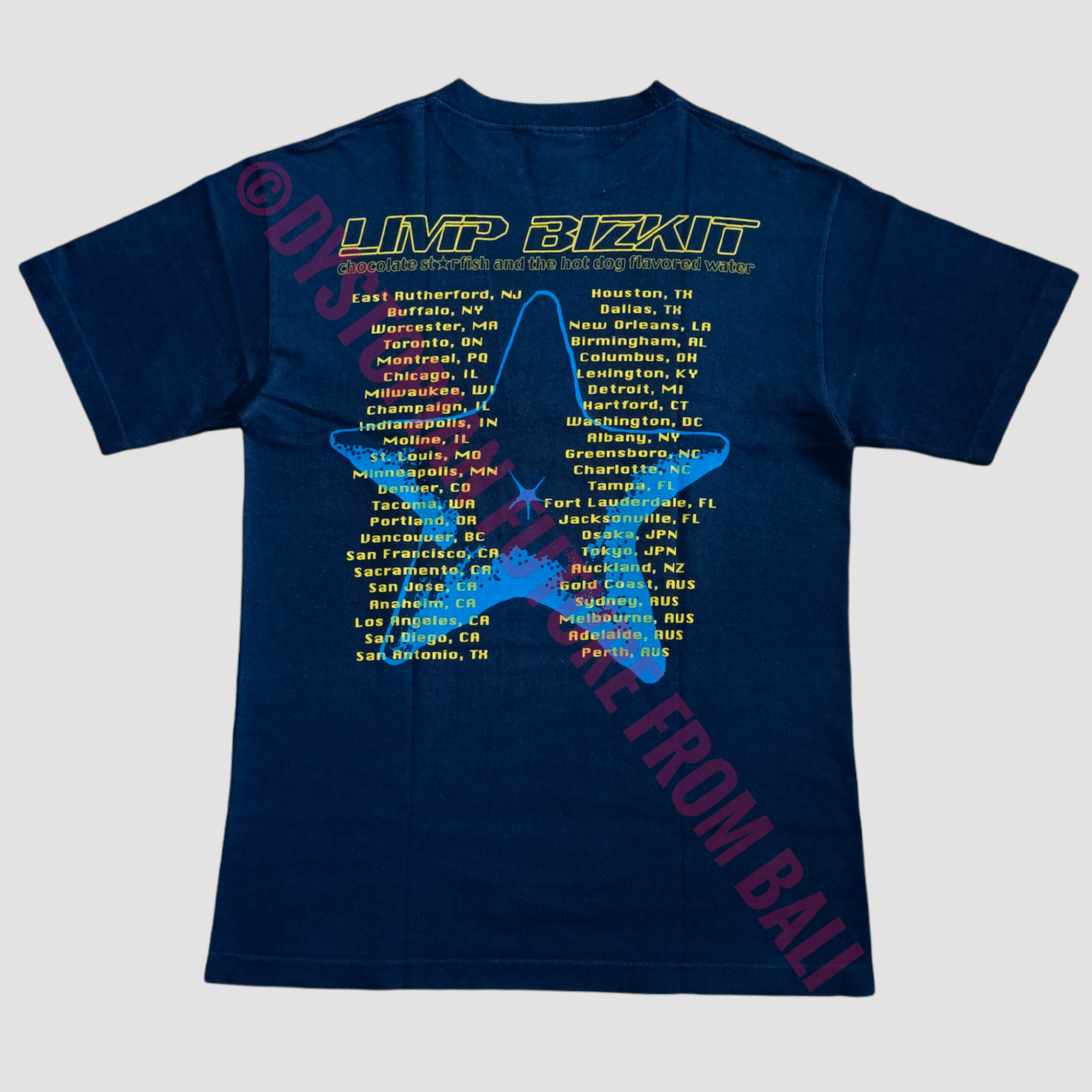Band Tees Vintage 2000 Limp Bizkit World Tour T-shirt Size US M / EU 48-50 / 2 - 2 Thumbnail