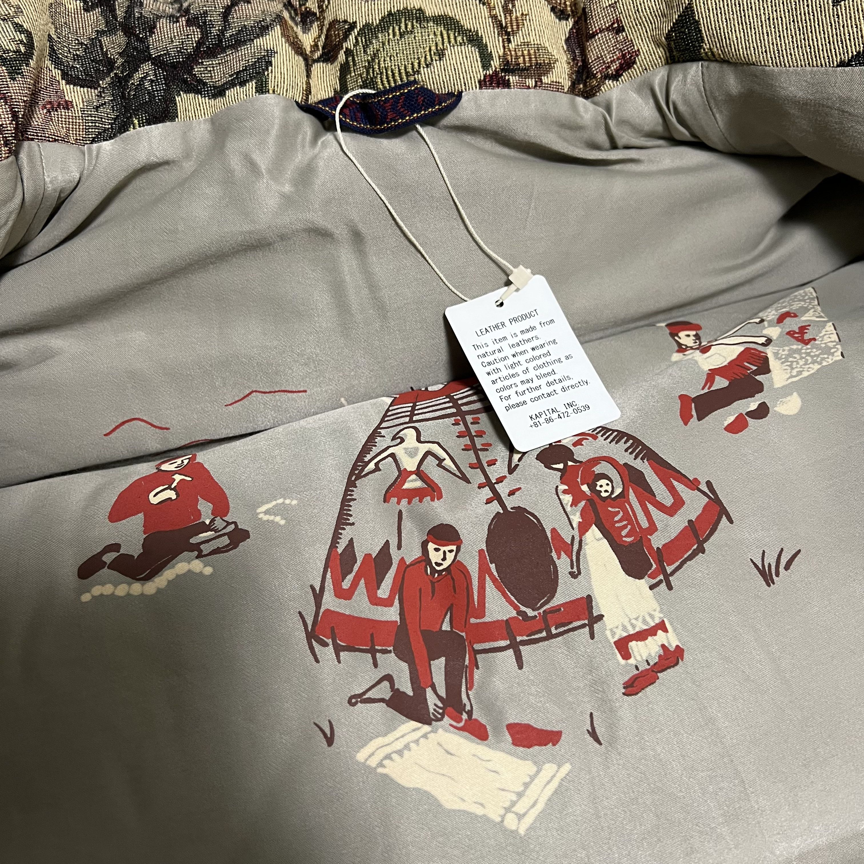 Kapital Kapital Gobelin Burger-keel vest Size US M / EU 48-50 / 2 - 4 Thumbnail