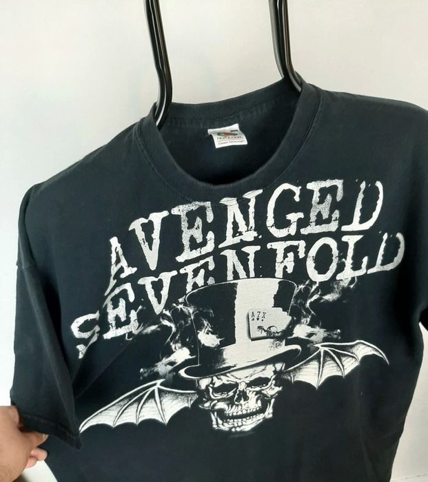 Vintage Avenged Sevenfold 2007 x band tshirt Grailed