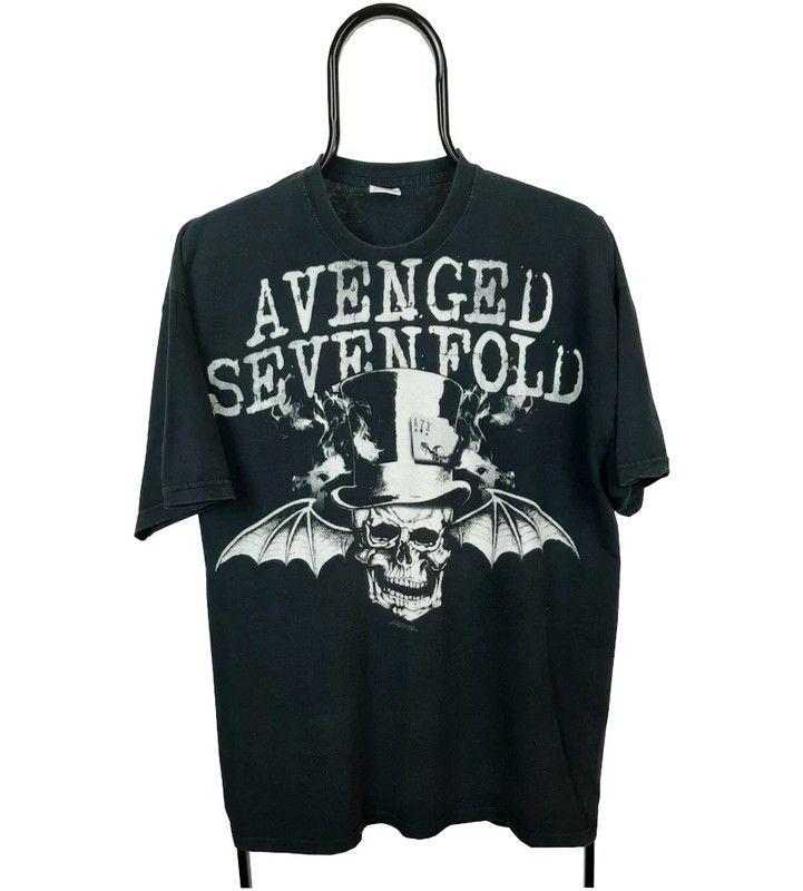 Vintage Avenged Sevenfold 2007 x band tshirt Grailed