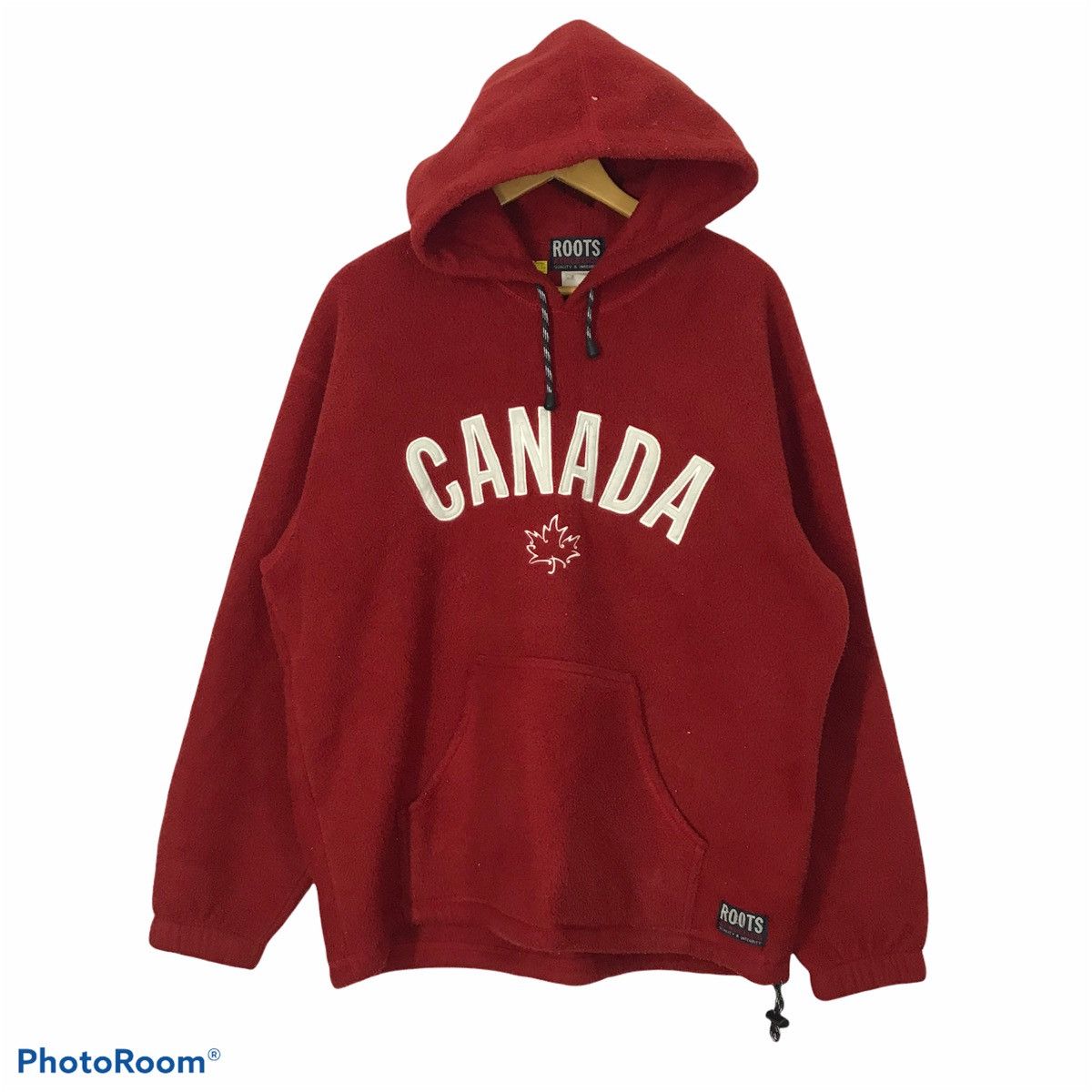 Roots Canada red sweatshirt hoodies