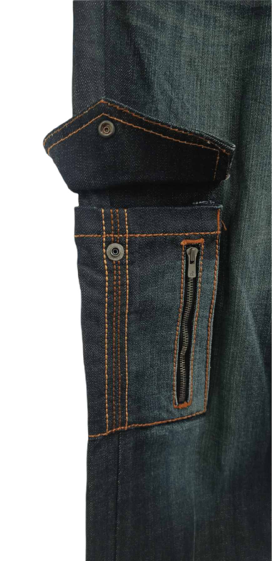 Schlussel Schlussel Slim Cargo Denim Jeans Size US 32 / EU 48 - 8 Thumbnail