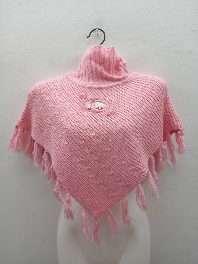 Japanese Brand Hello Kitty Knitwear Turtlenecks Size ONE SIZE - 1 Thumbnail