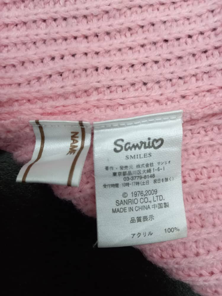 Japanese Brand Hello Kitty Knitwear Turtlenecks Size ONE SIZE - 5 Thumbnail