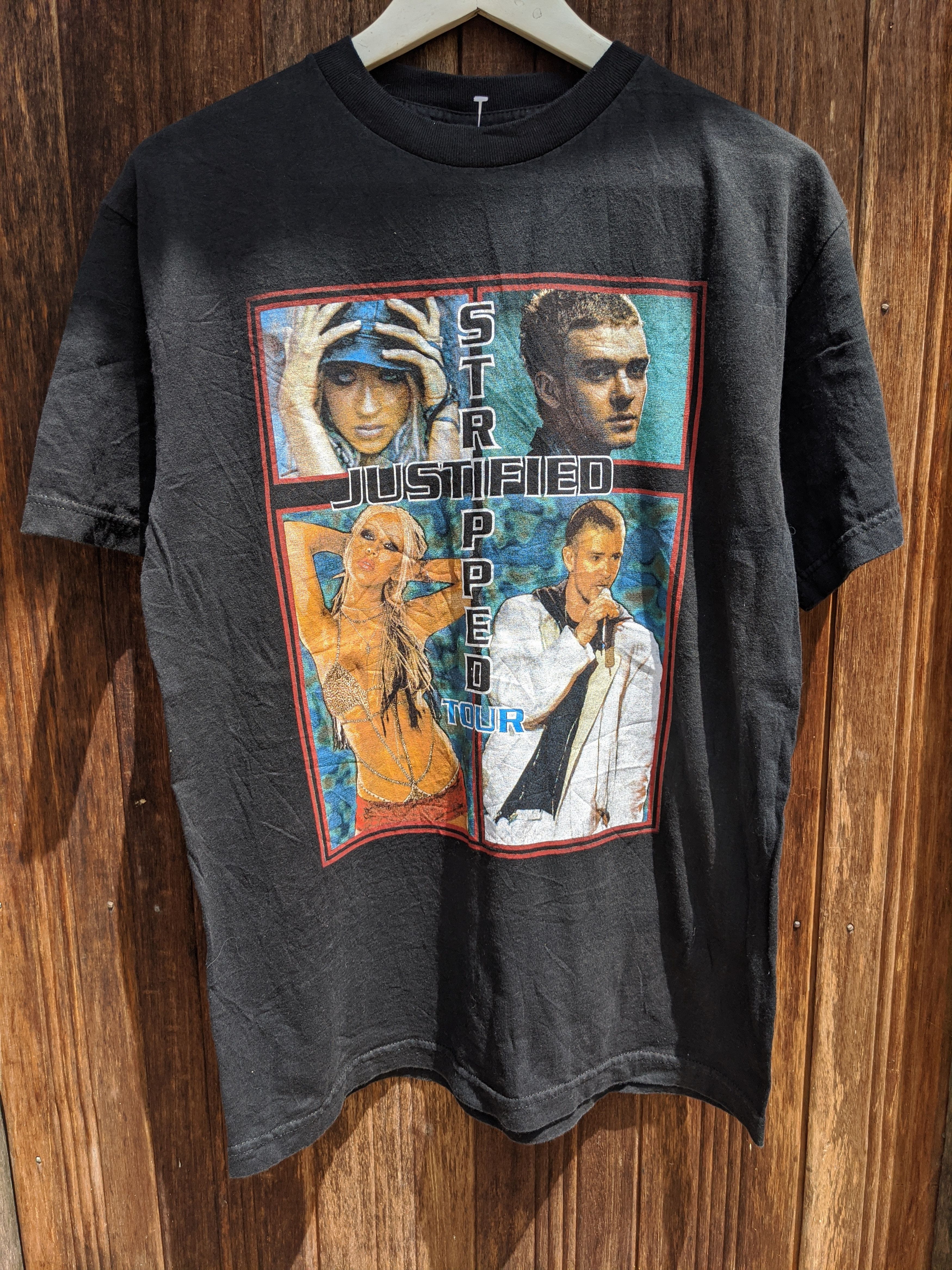 Rap Tees × Vintage Vintage Justin Timberlake x Christina Aguilera 2003 Size US M / EU 48-50 / 2 - 1 Thumbnail