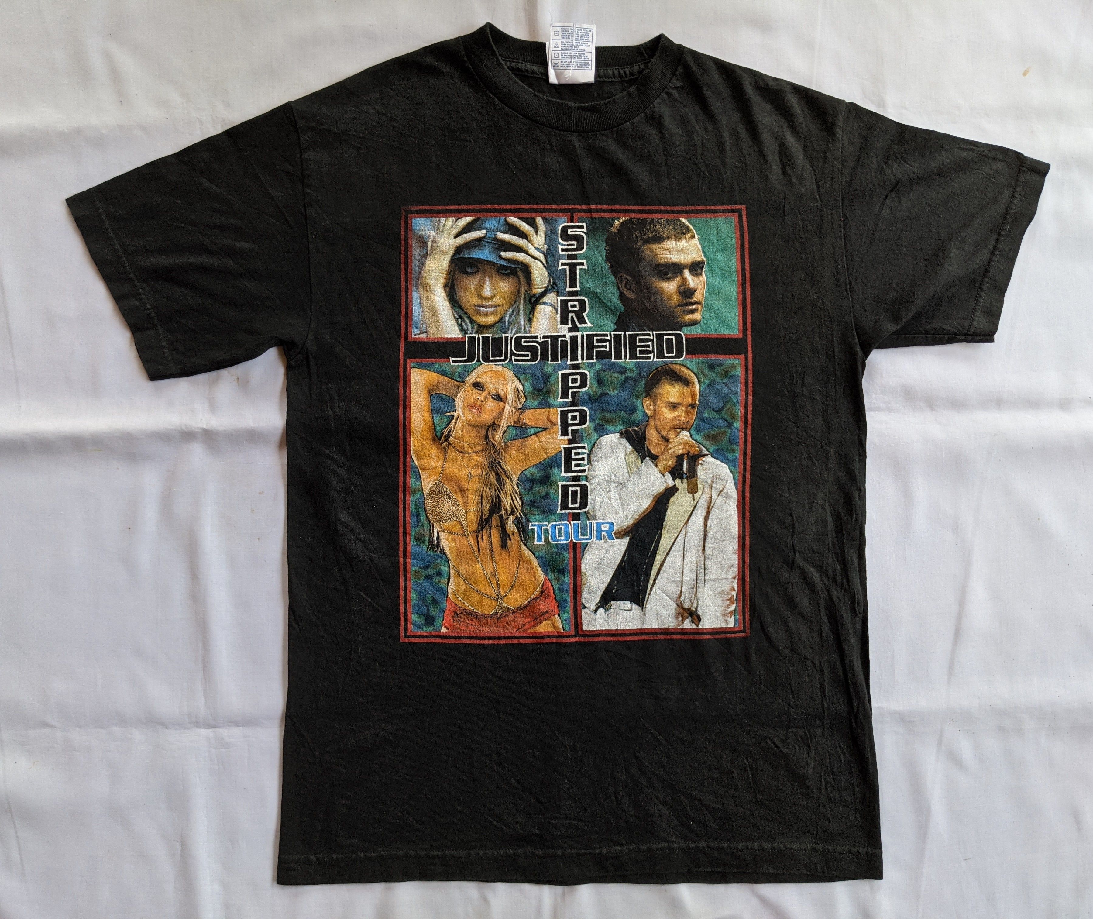Rap Tees × Vintage Vintage Justin Timberlake x Christina Aguilera 2003 Size US M / EU 48-50 / 2 - 3 Thumbnail