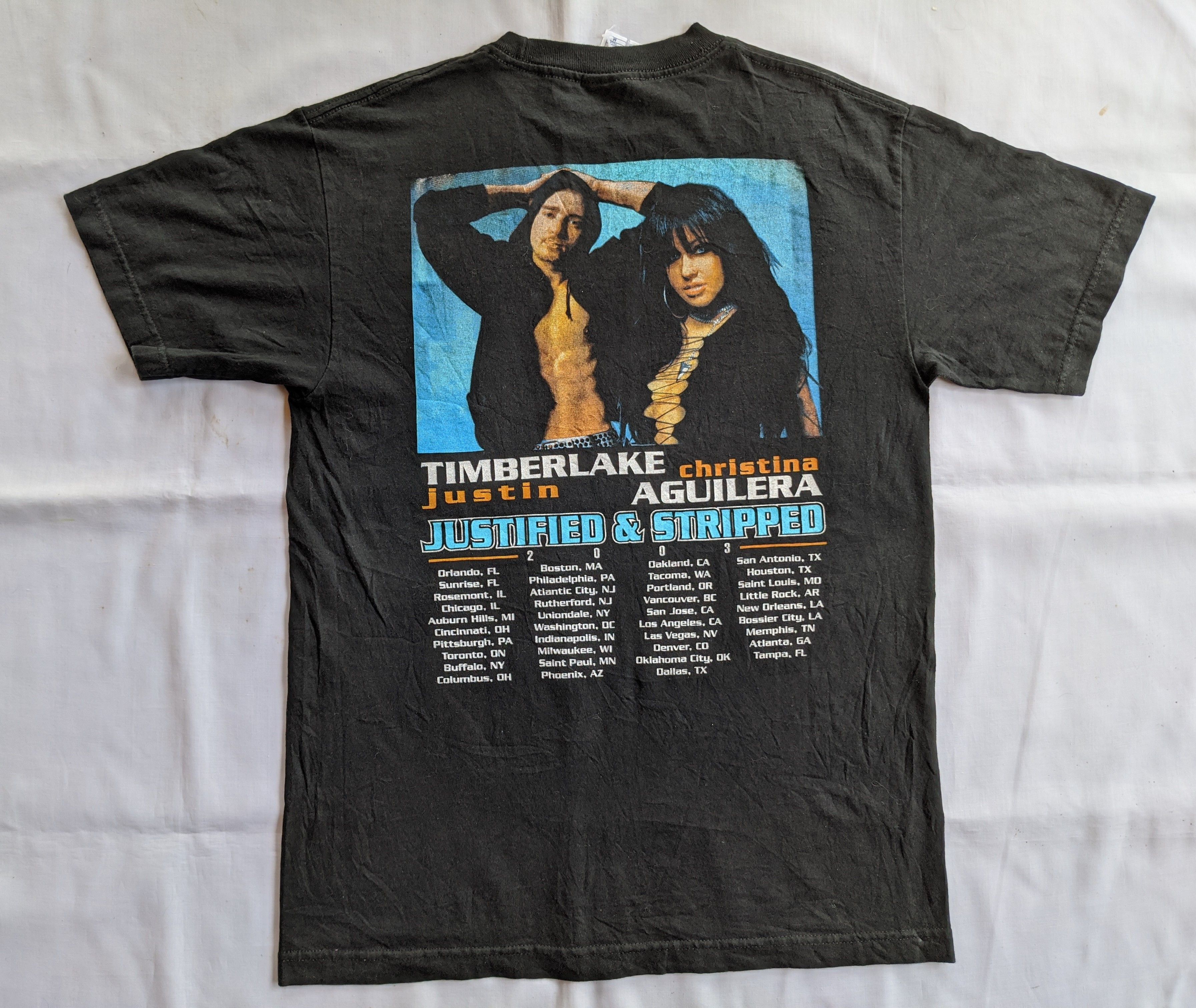 Rap Tees × Vintage Vintage Justin Timberlake x Christina Aguilera 2003 Size US M / EU 48-50 / 2 - 4 Thumbnail