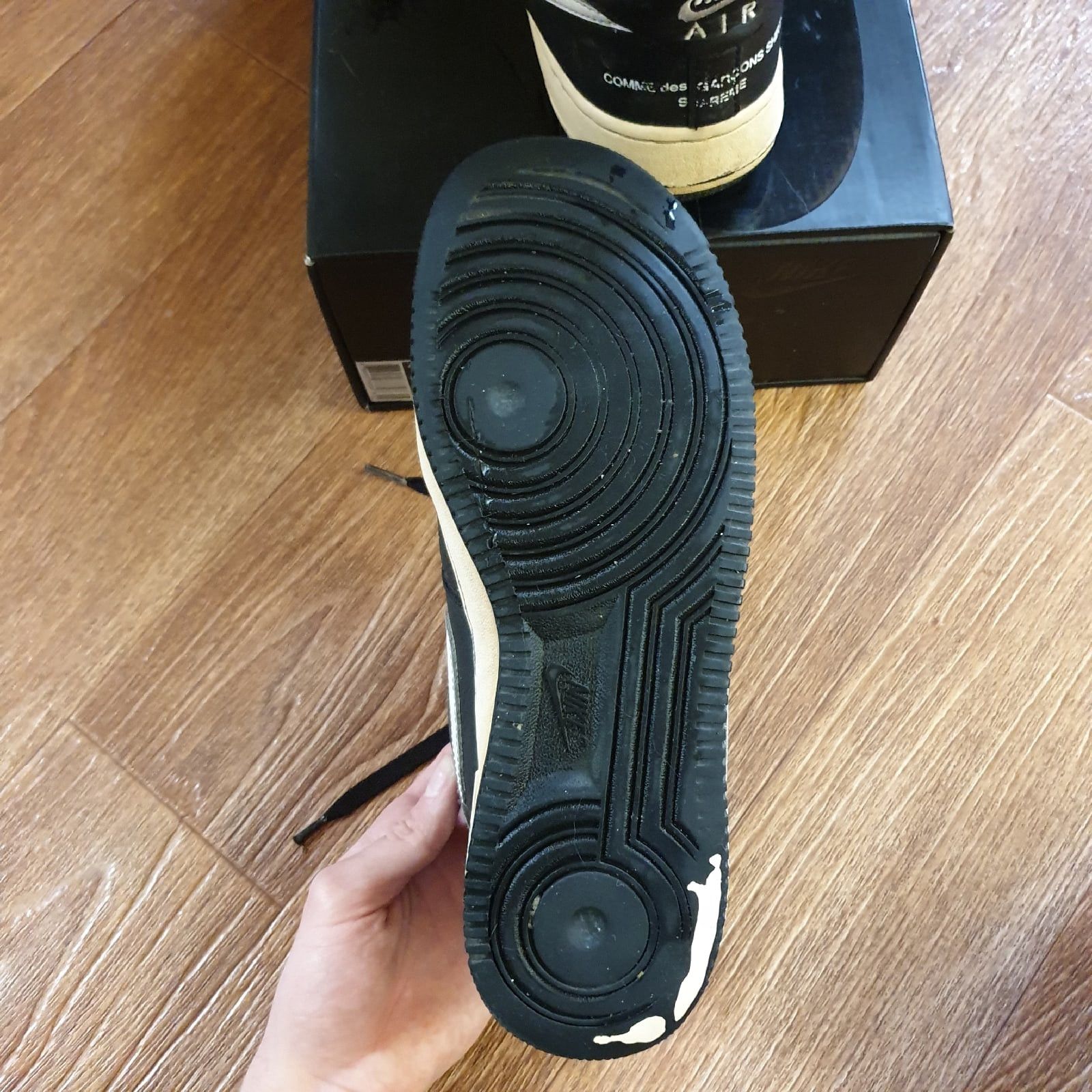Comme des Garcons Nike Supreme Nike Air Force 1 Low x Supreme x Comme des Garcons 2018 Grailed