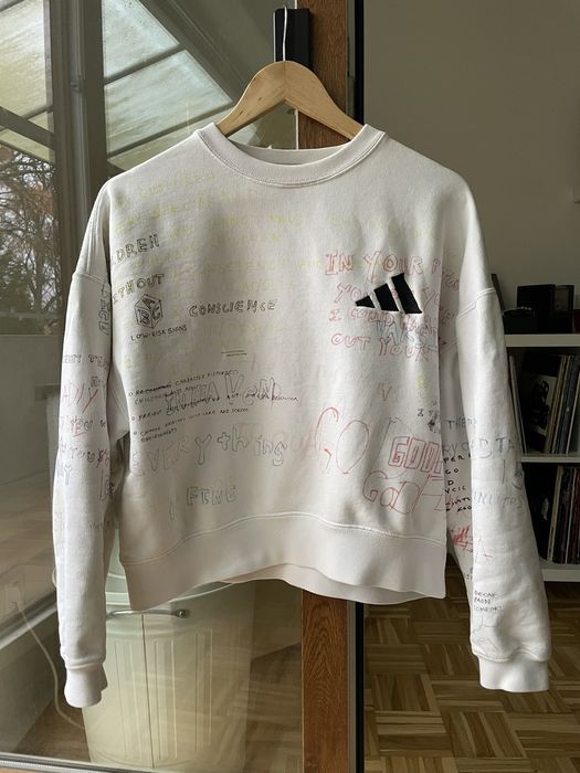 Yeezy hand 2024 drawn crewneck