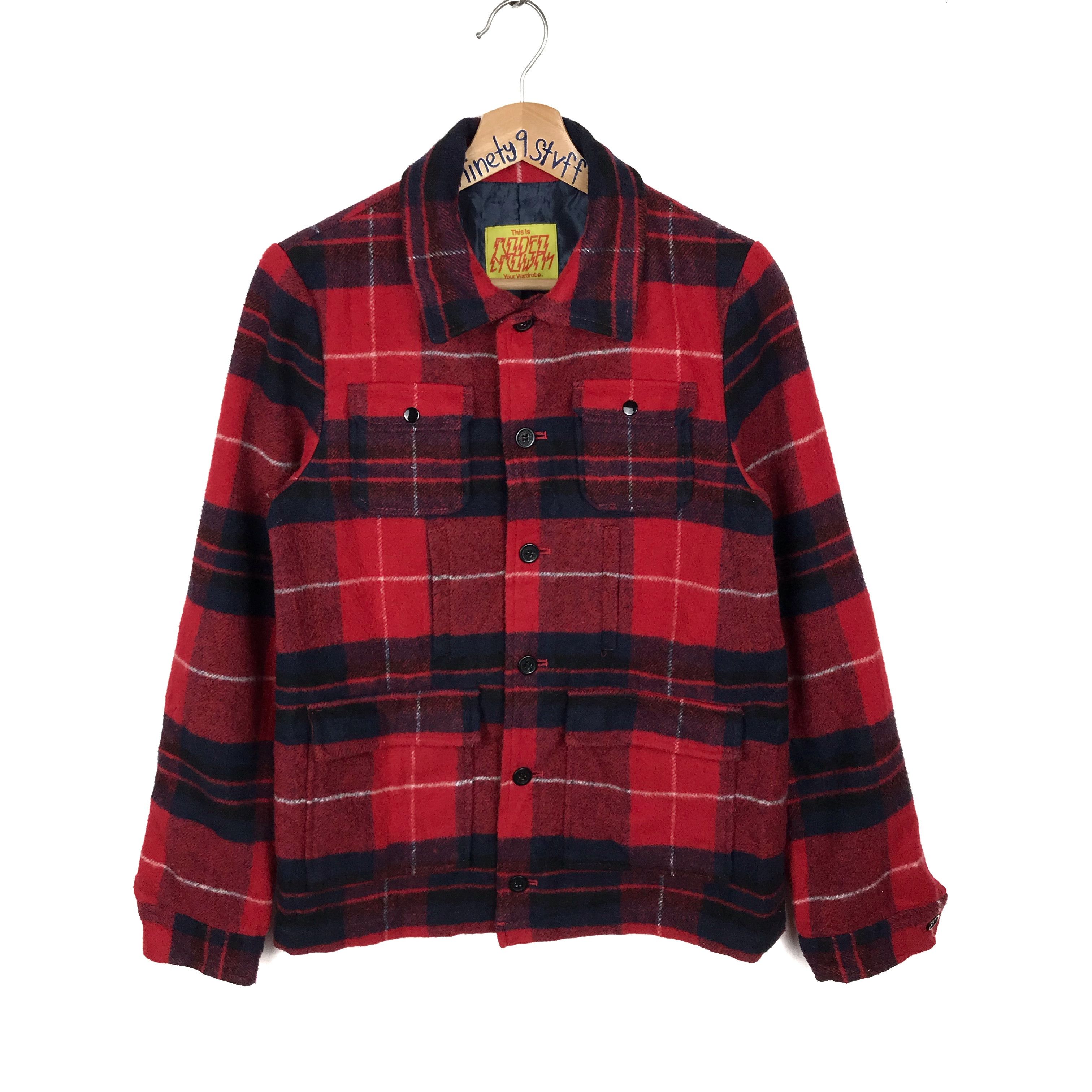 Designer × Vintage Vintage Wool Rodeo Crowns Jacket Size US S / EU 44-46 / 1 - 1 Thumbnail
