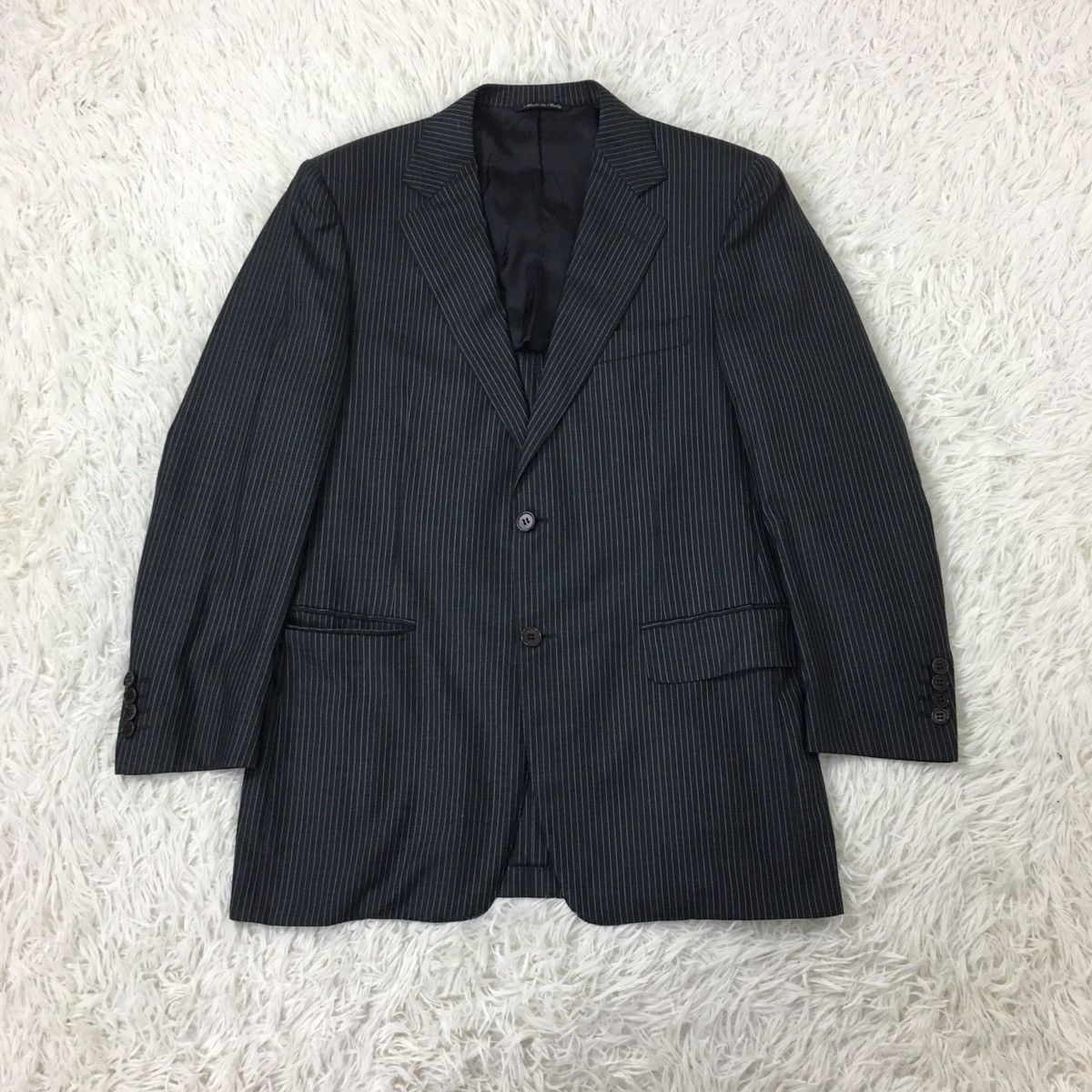 Canali ‼️FINAL PRICE‼️Canali Made in Italy Stripes Blazer/Coat Grailed