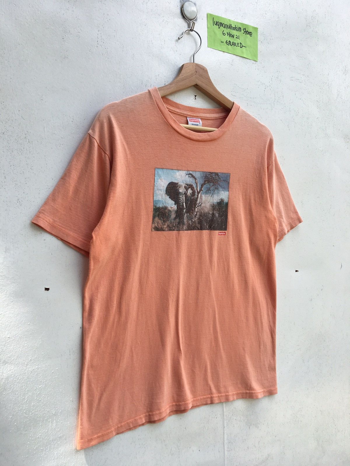 Supreme Rare SS11 Supreme Safari Elephant Print Tee Size US M / EU 48-50 / 2 - 2 Thumbnail