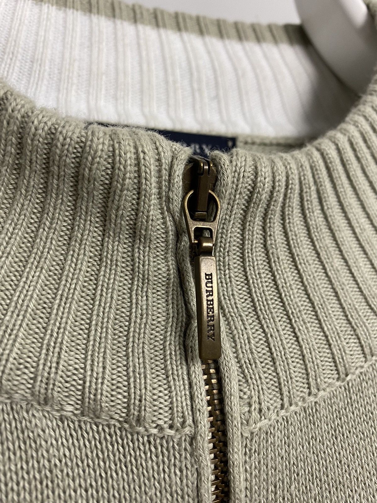 Burberry Burberry London vintage sweater quarter zip knit Size US M / EU 48-50 / 2 - 4 Thumbnail