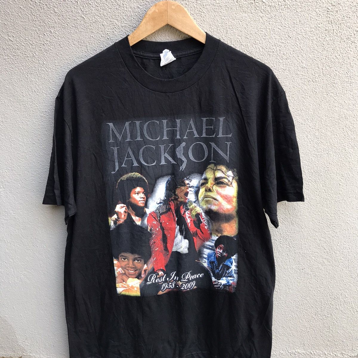 Michael Jackson Vintage MICHAEL JACKSON tee singer legend Size US L / EU 52-54 / 3 - 2 Thumbnail