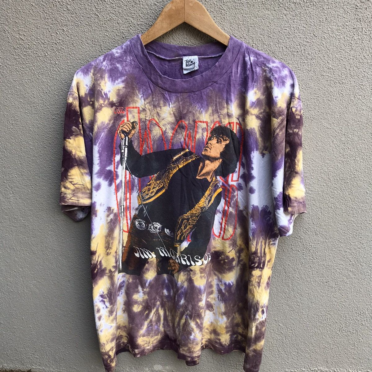 Band Tees Vintage 90s THE DOORS band tee tie dye jim morrison Size US L / EU 52-54 / 3 - 2 Thumbnail