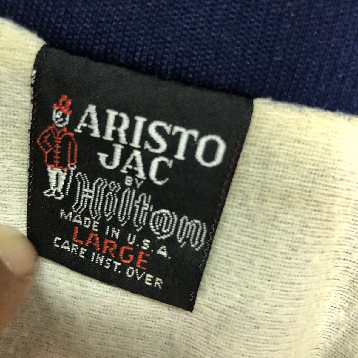 Made In Usa Aristo Jac By Hilton Bomber Zipper Jacket Size US L / EU 52-54 / 3 - 7 Thumbnail