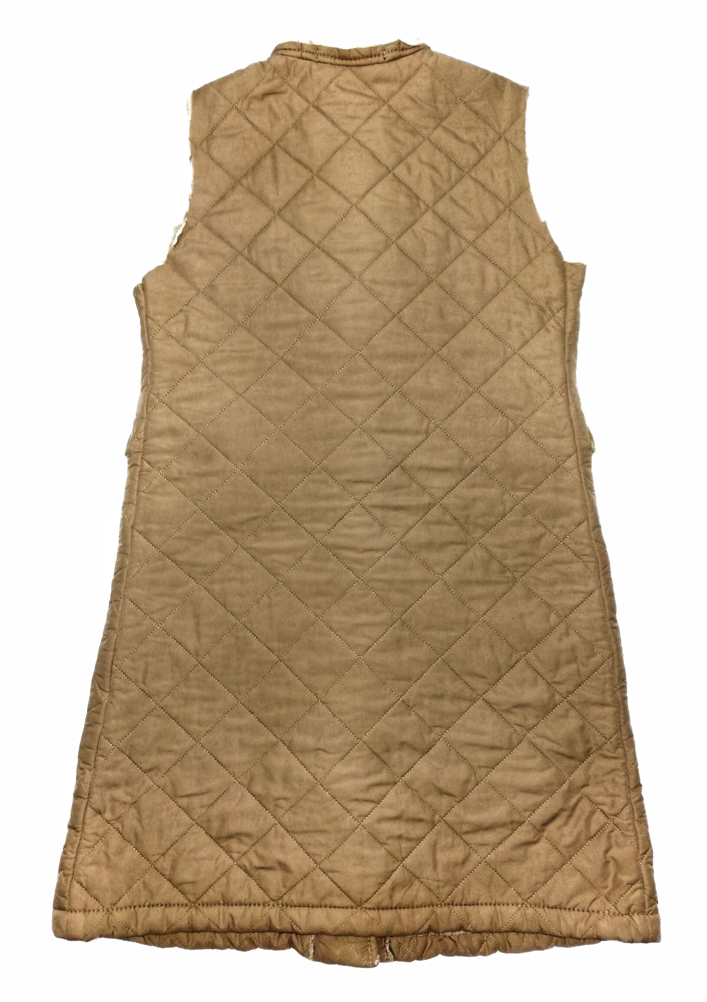 Mackintosh 🔥Mackintosh Scotland Sleeveless Diamond Quilted Fur jacket Size US XXS / EU 40 - 10 Thumbnail