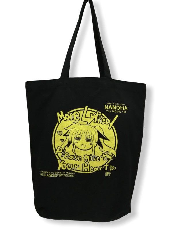 Anime Magical Girl Lyrical NANOHA The Movie 1st Canvas Tote Bag Size ONE SIZE - 1 Thumbnail
